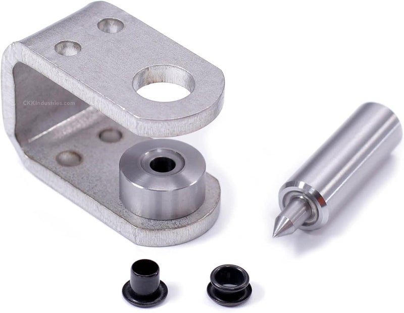 Holstex Eyelet Flaring Tool - (Includes: Flaring Die, Ram & Benchtop Guide) - (fits #8 Eyelet Size - 1/4 Inch Diameter) - for KYDEX Holster Making, Sewing Hobbies & Crafts - Image 4